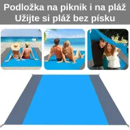 Magická podložka na pláž XXL