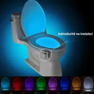 Farebné LED podsvietenie do WC - LED multicolor