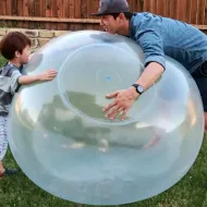 Úžasná gumová guľa Bubble Ball