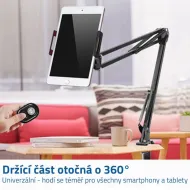 Stolný držiak telefónu a tabletu